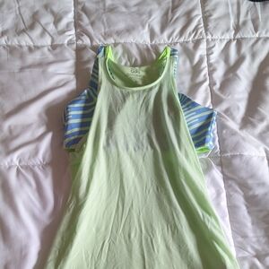 Athleta Girl Support Tank in Light Green